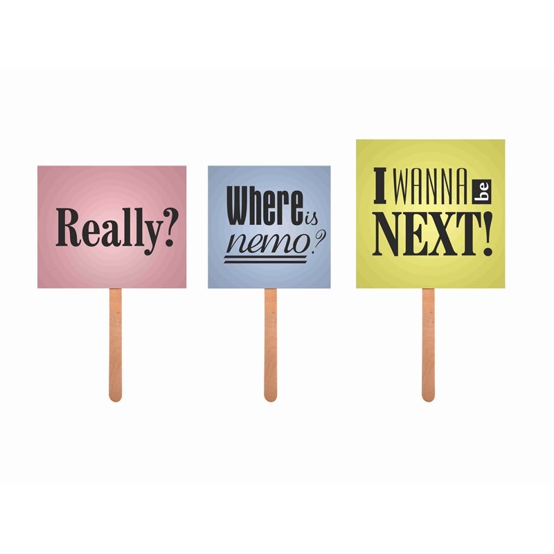 Party cracker photo box props set of 3