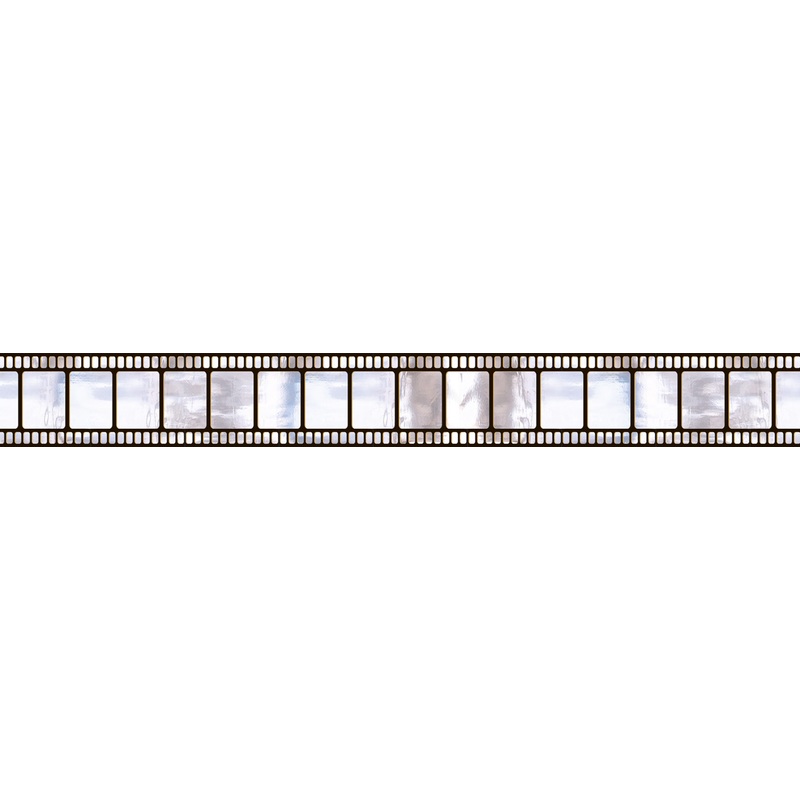 Reflective film strip wall decoration 12.2mx 45cm