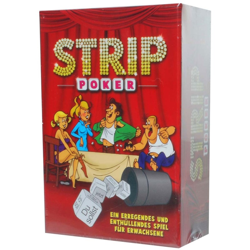 Strip Poker Dice Party Game