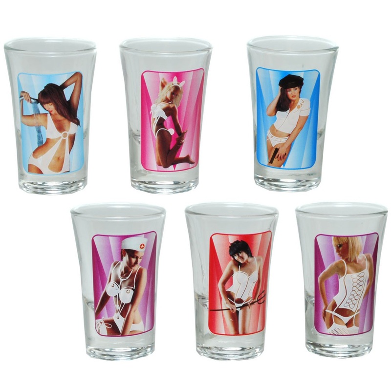 Stripper Shot Glass Set of 6