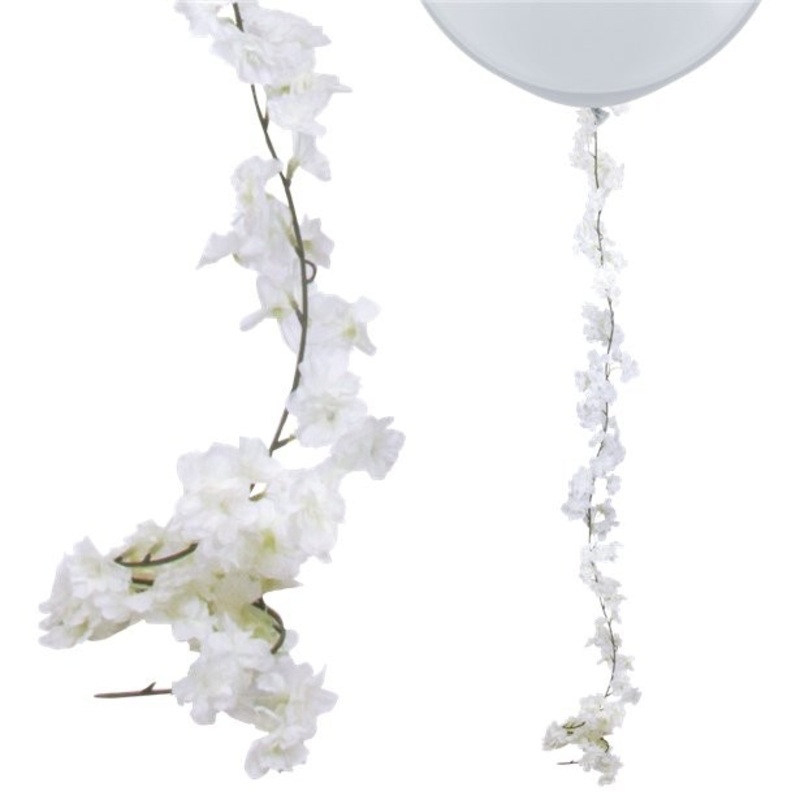 White flower garland 2.1m