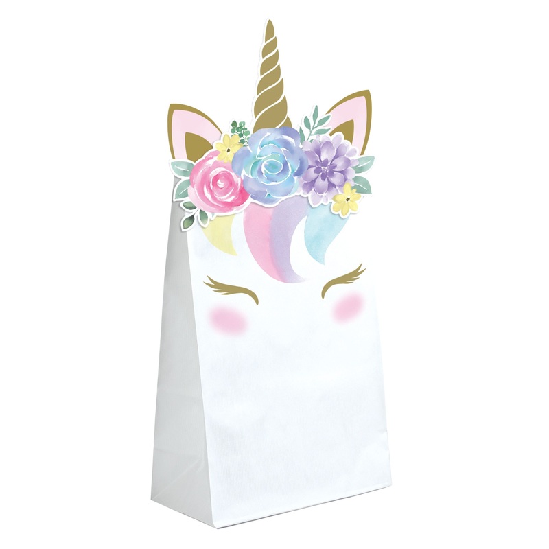 8 Princess Unicorn gift bags