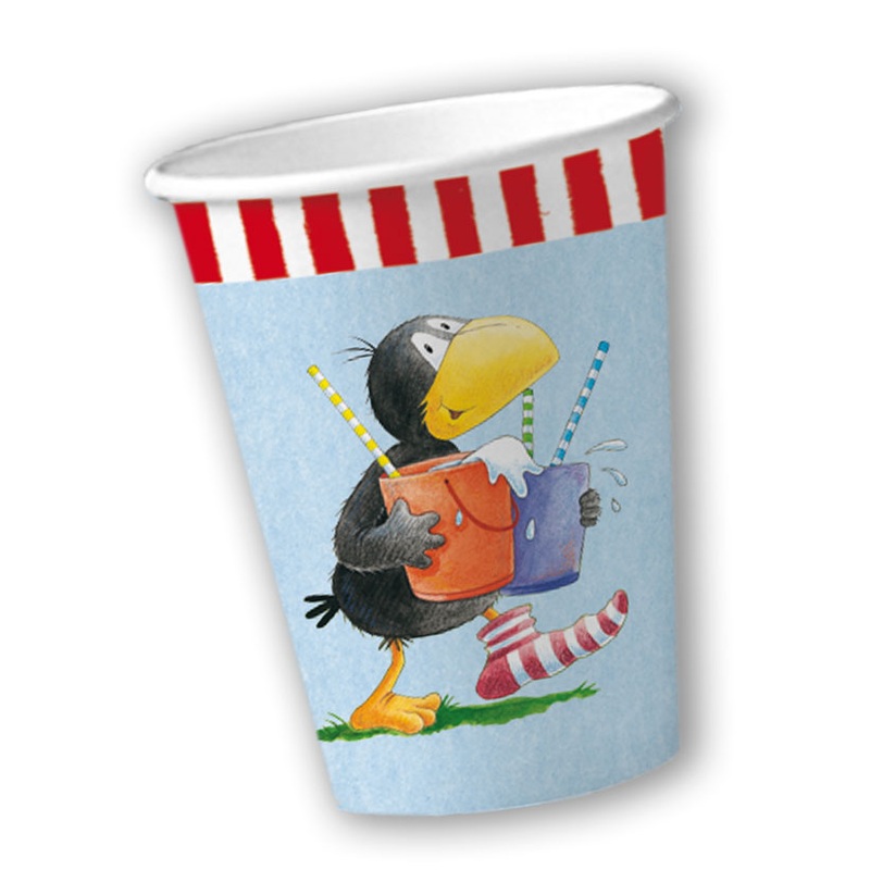 8 small raven sock cups 200ml