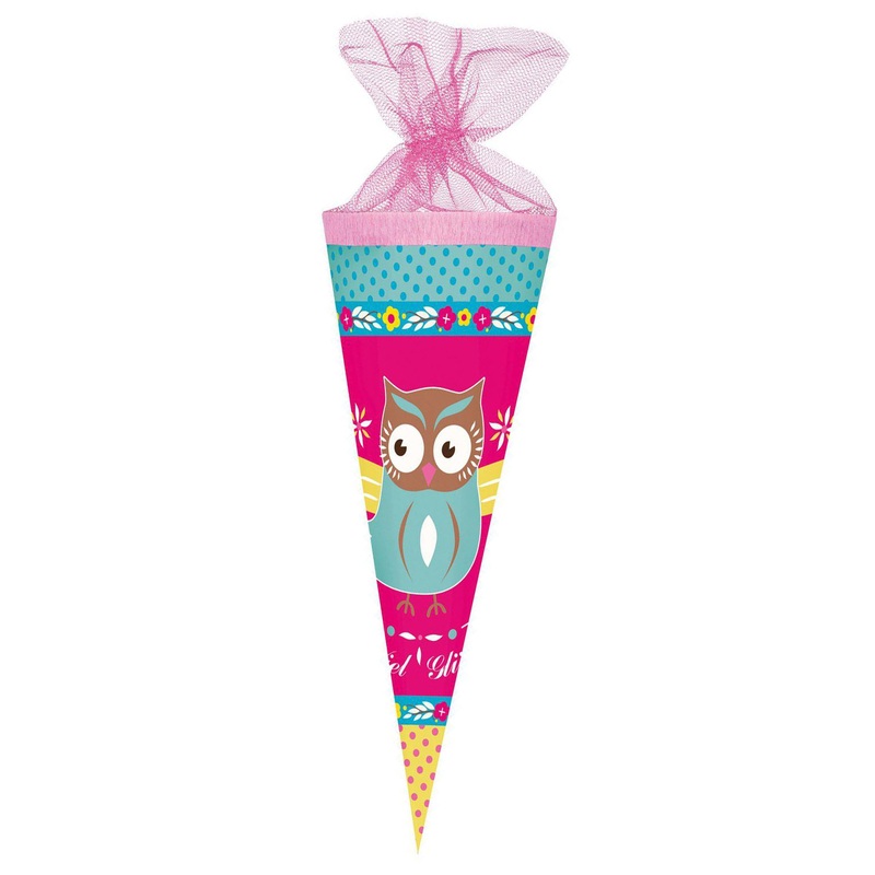 Adelheid owl school cone 22cm