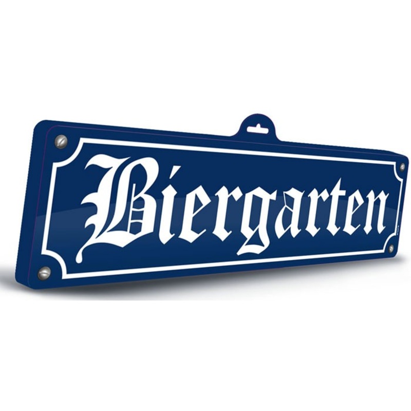 Beer Garden Sign 46cm x 13cm