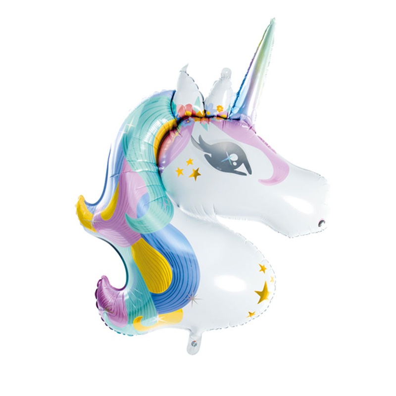 Foil balloon party unicorn 90cm