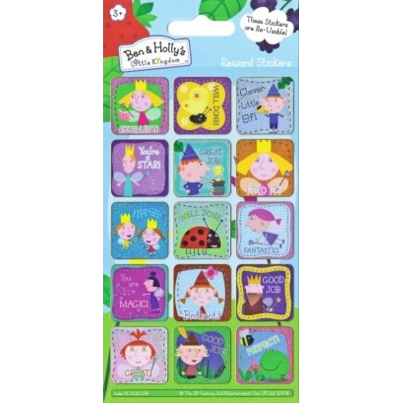 Glossy Ben & Holly Kingdom Reward Stickers