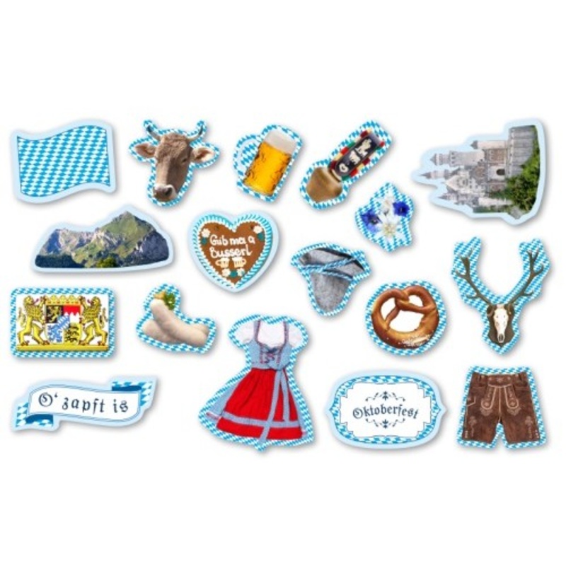 Oktoberfest Gaudi XXL confetti 51 pieces