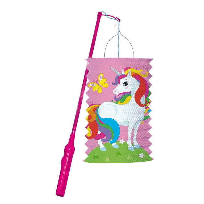 Paper lantern set unicorn