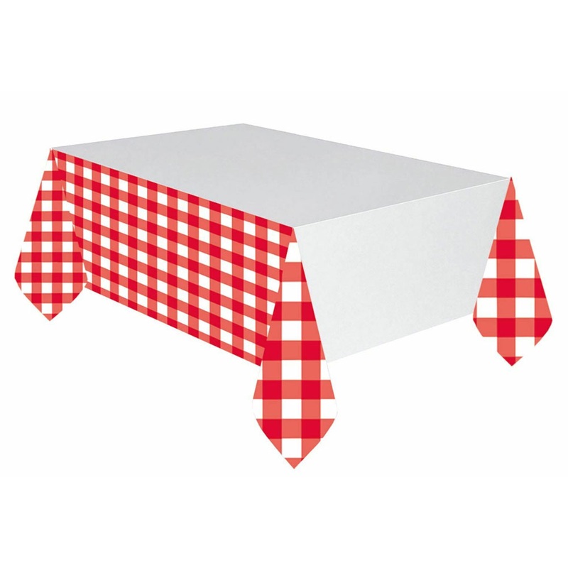 Picnic party tablecloth 2.59 x 1.37m