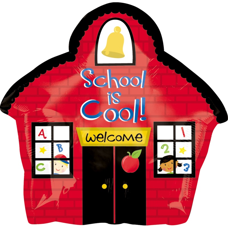 School is cool foil balloon 45cm
