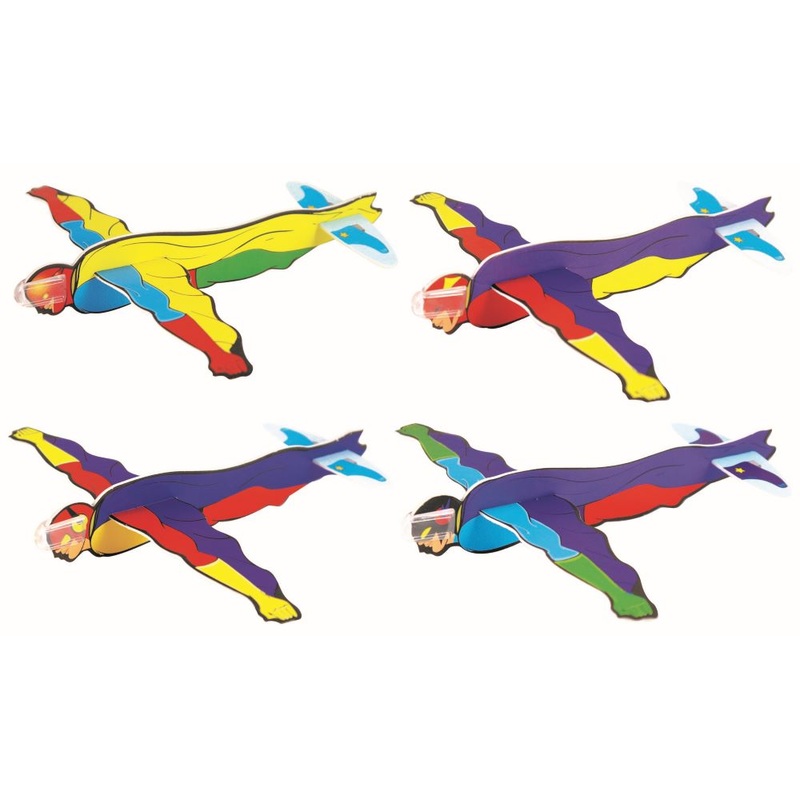 Superhero gliders
