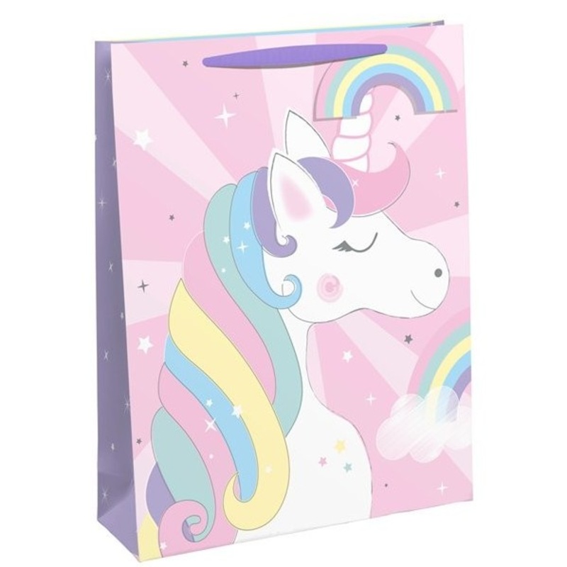 Unicorn dream world gift bag 25.3cm