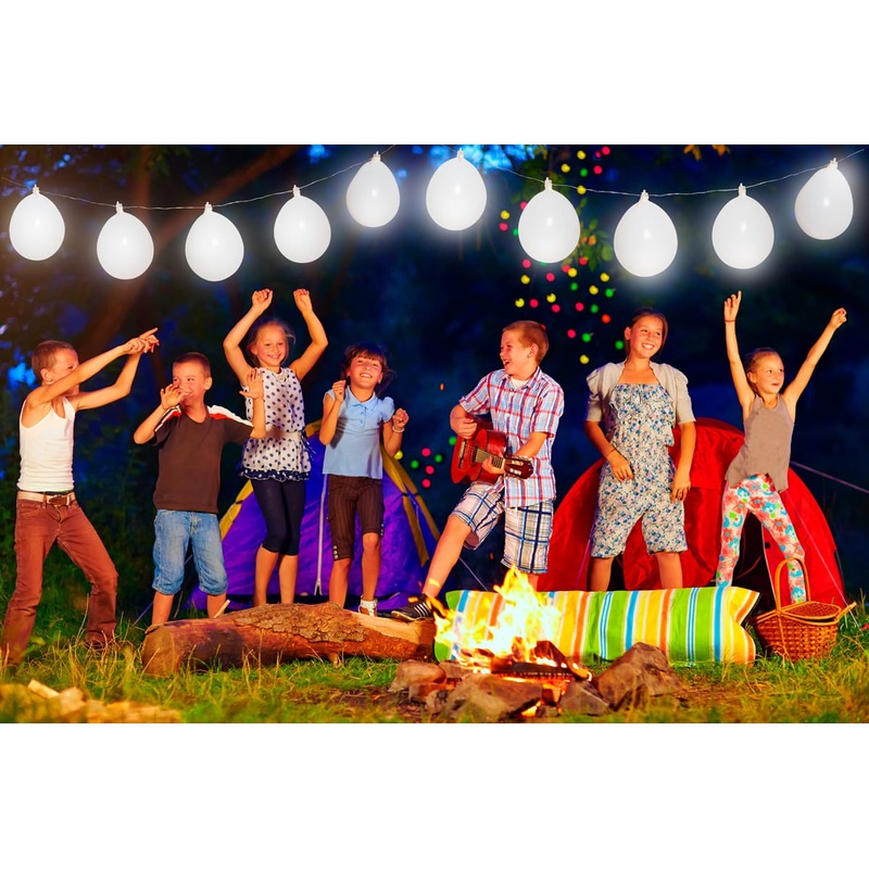 White Party balloon fairy lights with LED