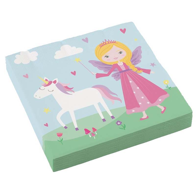 20 Princess Anastasia napkins 33cm