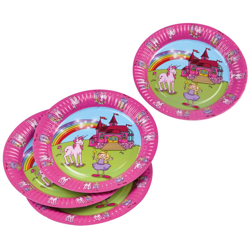 8 fairytale dream princess plates 23cm