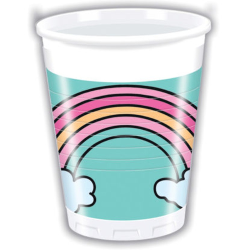 8 Magic Party cups 200ml