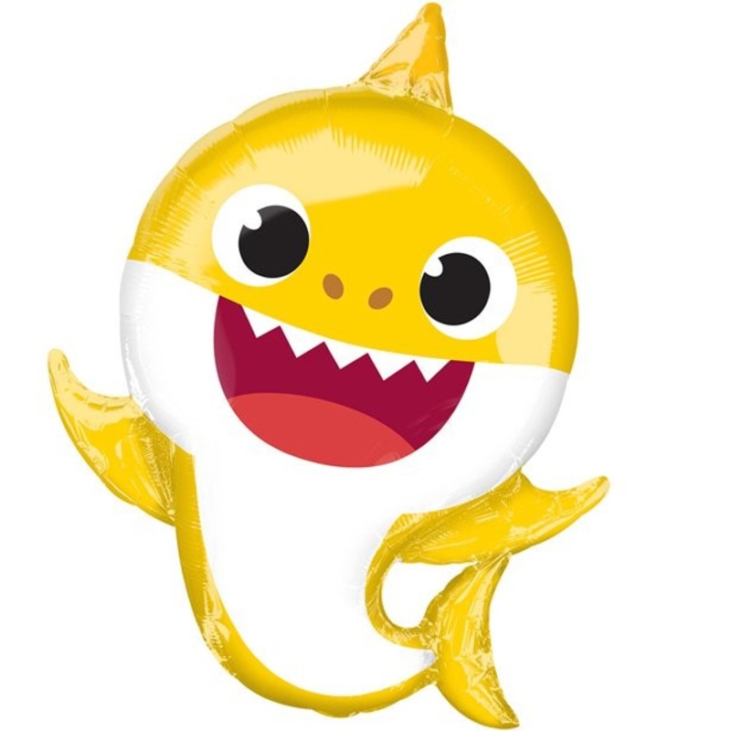 Baby Shark giant figure foil balloon 66 x 53 cm
