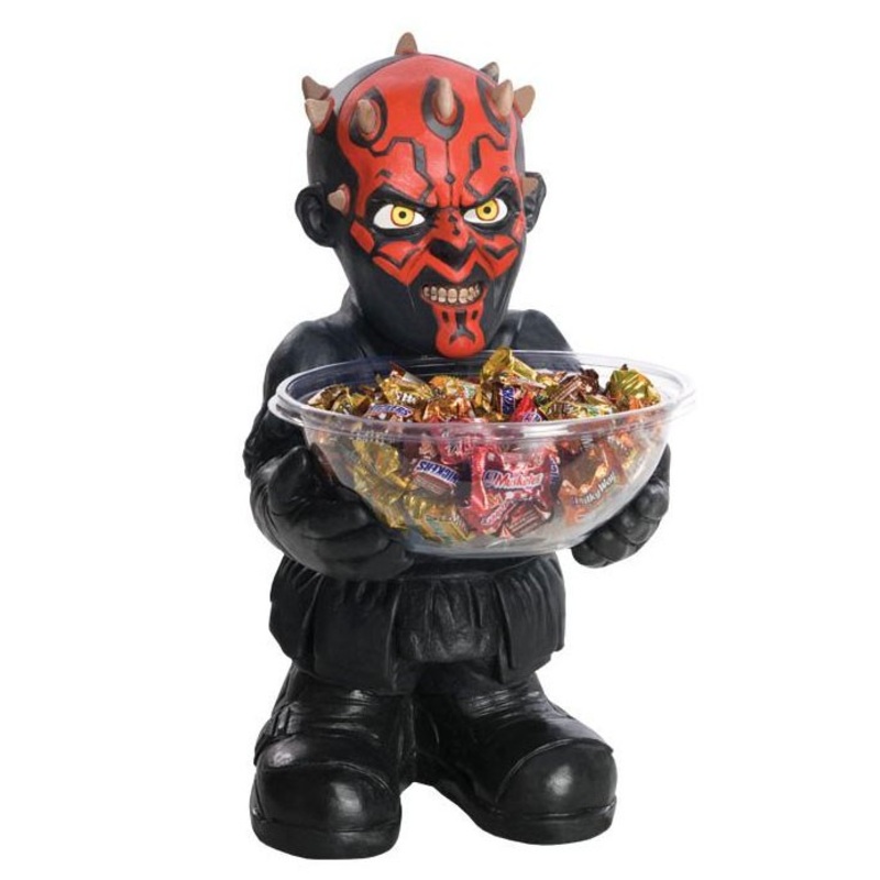 Darth Maul candy bowl for Halloween