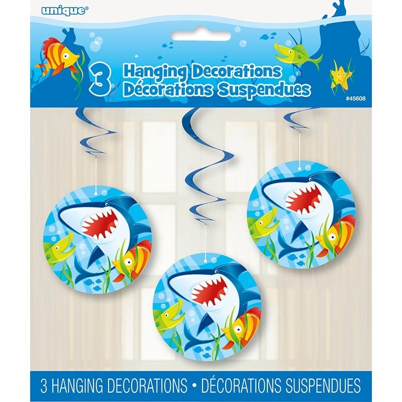 Fishy sea lovers swirl hanging decoration