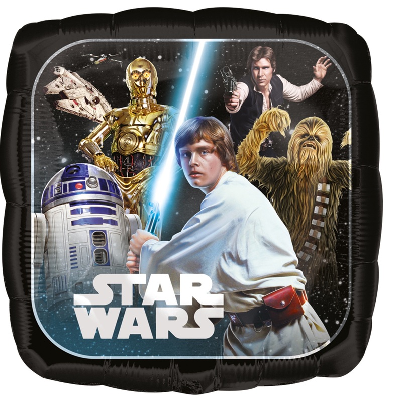 Foil balloon Star Wars universe angular