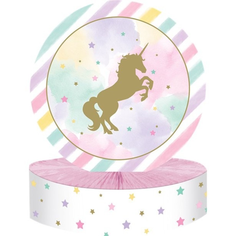 Golden Unicorn table stand 22.8 x 30.4cm