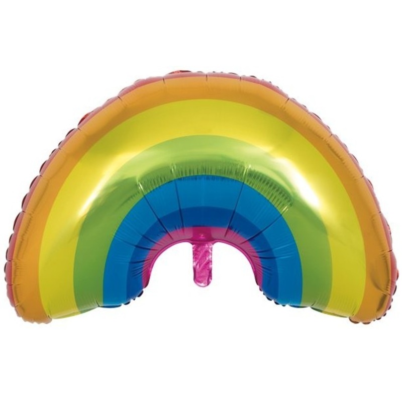Rainbow Wonderland foil balloon 91cm