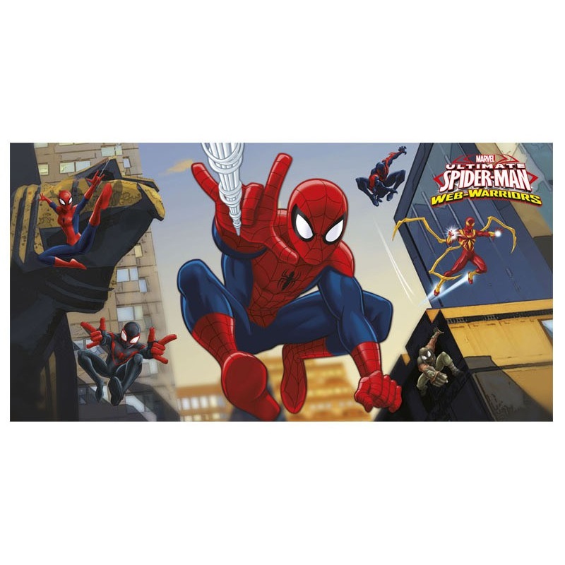 Spiderman Web Warriors mural 77cm x 1.5m