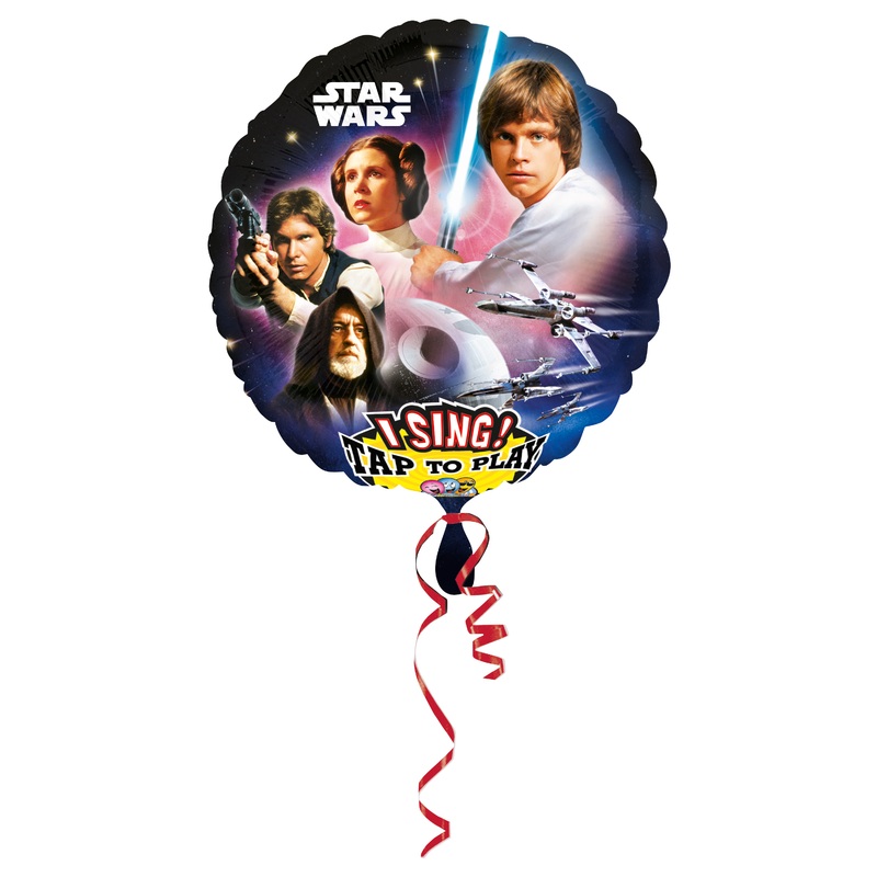Star Wars foil balloon with sound