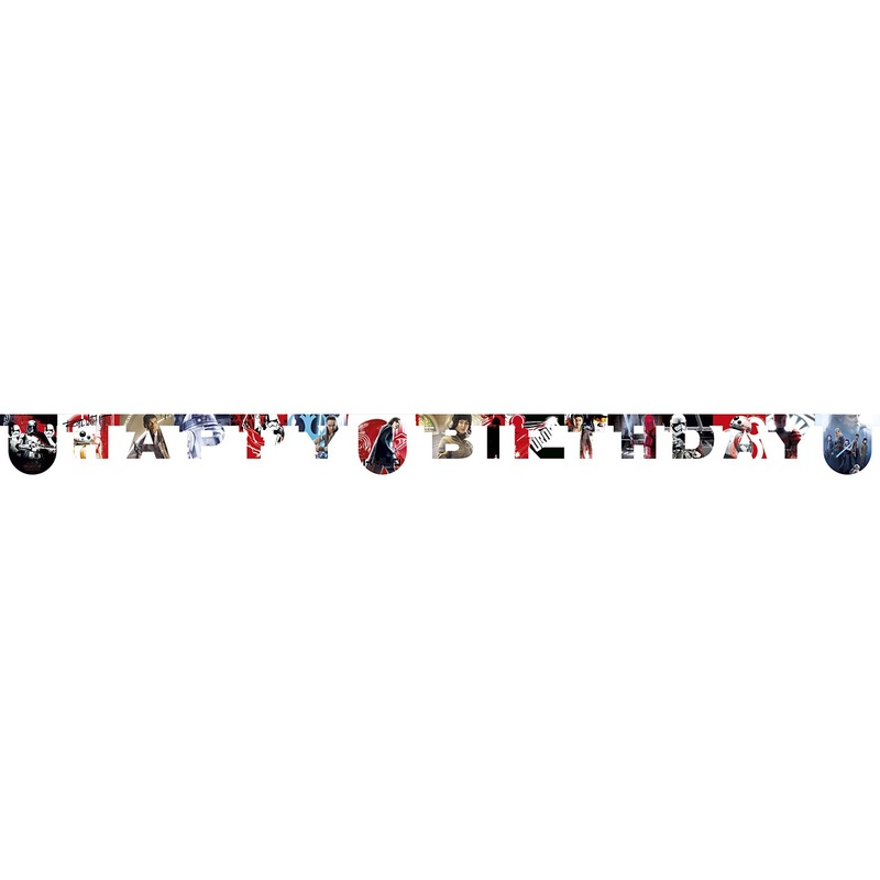 Star Wars Last Jedi garland 2m