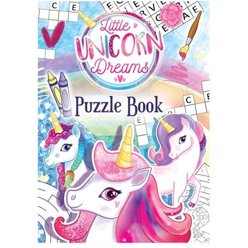 Unicorn dreamland puzzle booklet