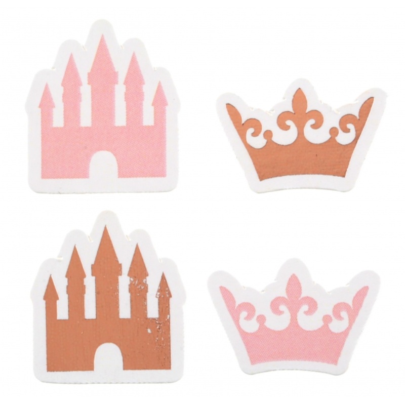 24 Princesse scattered decoration elements