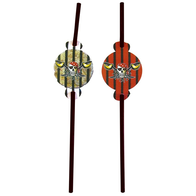 6 Sebastian sabers pirate straws