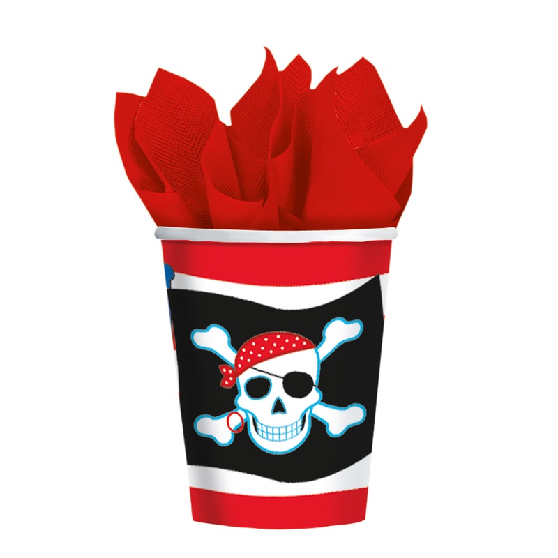 8 Horrors of the Sea Party Paper Cup 266ml