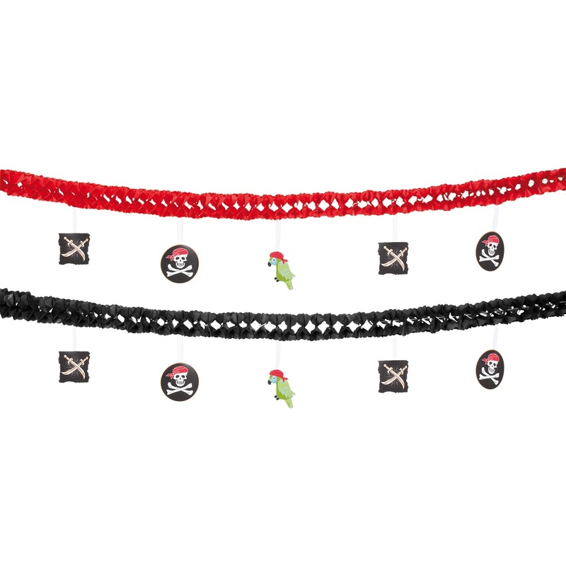 Children's birthday pirate garland 400cm