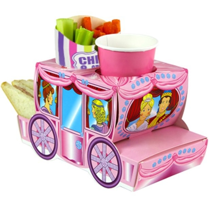 Combination snack box Cinderella carriage 24cm long