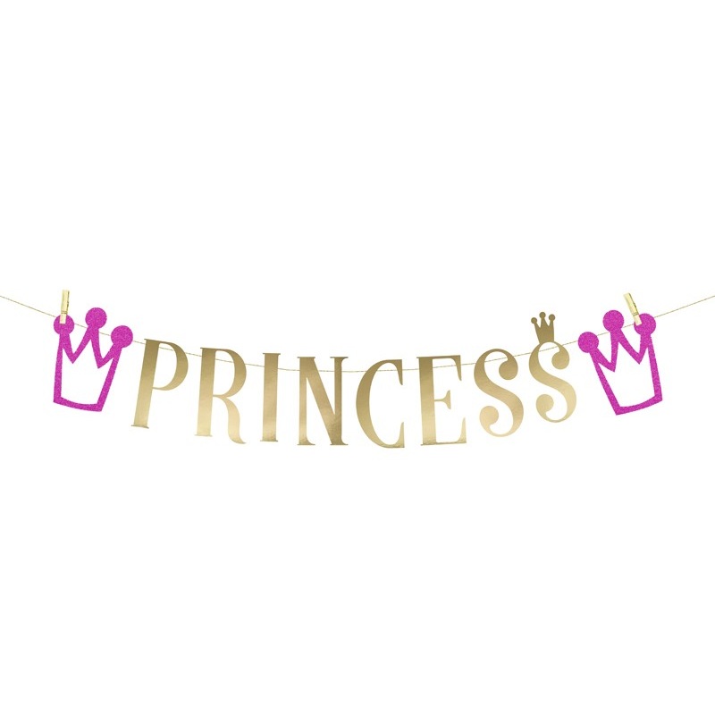 DIY Princess Tale garland 90 x 13.5cm