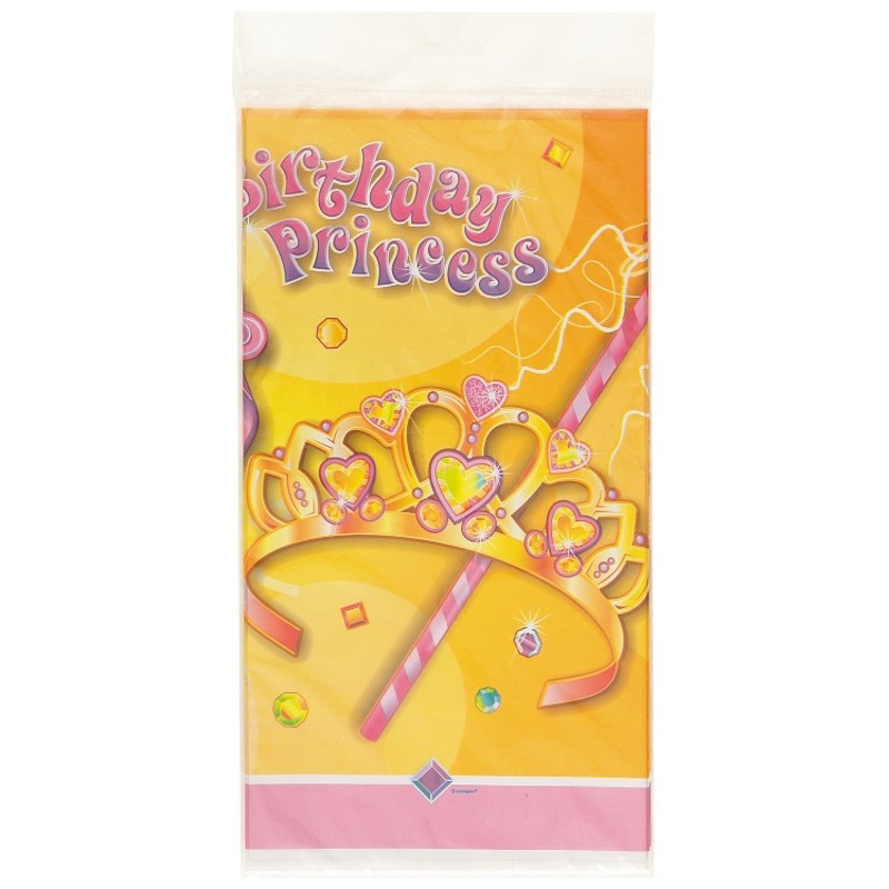 Happy Birthday Princess Marie tablecloth 137 x 213cm