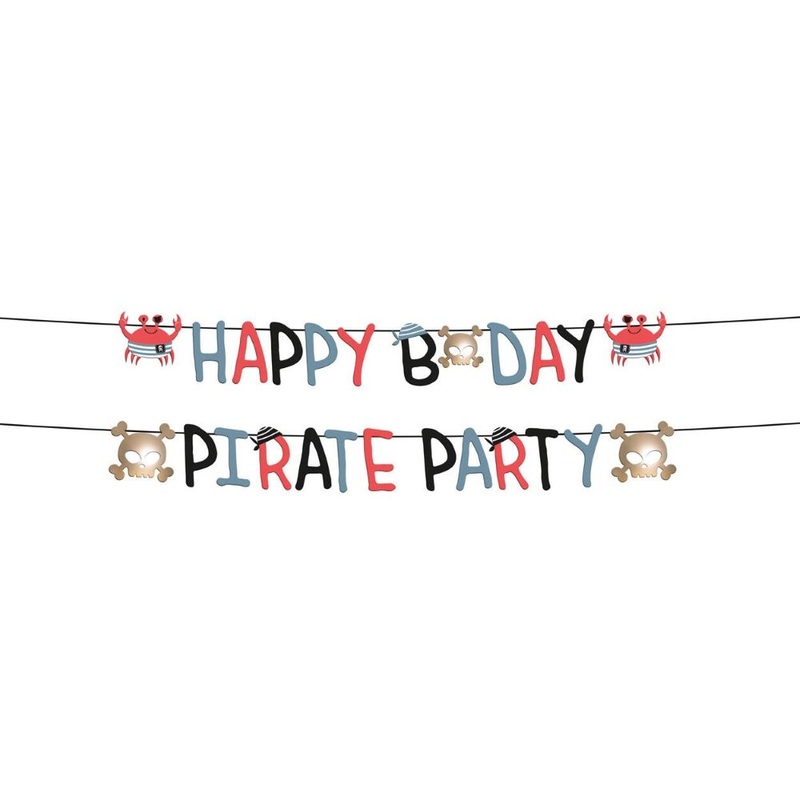 Kaper-Crew Pirate Party Garland 1.5m