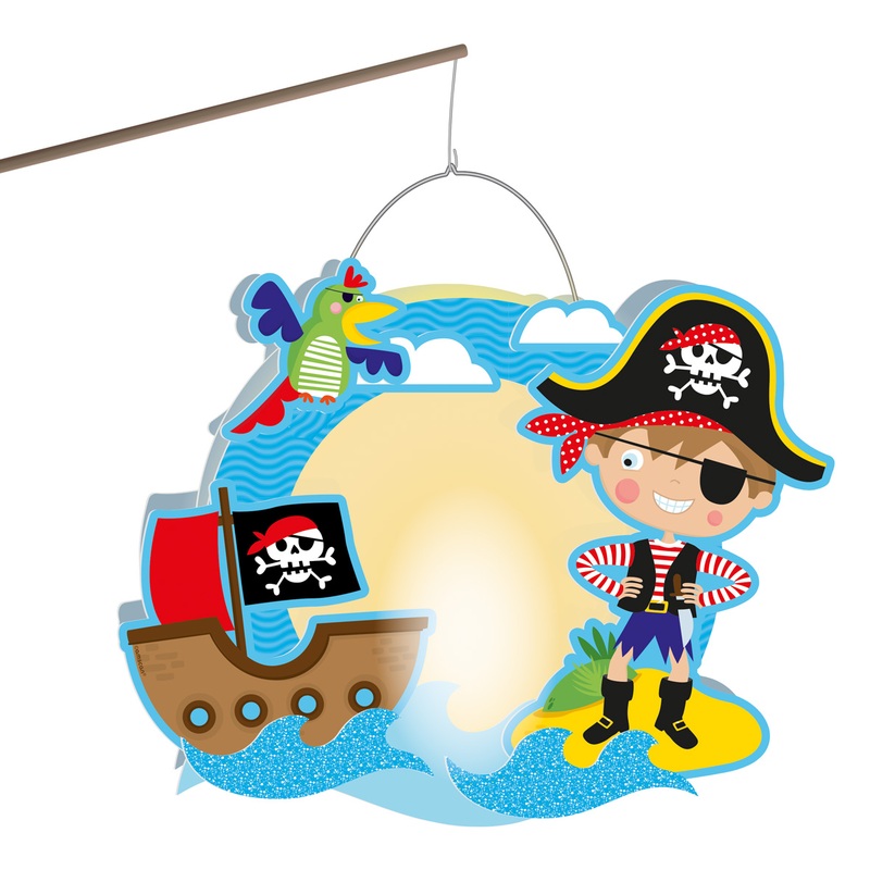 Little pirate Tommy lantern craft kit