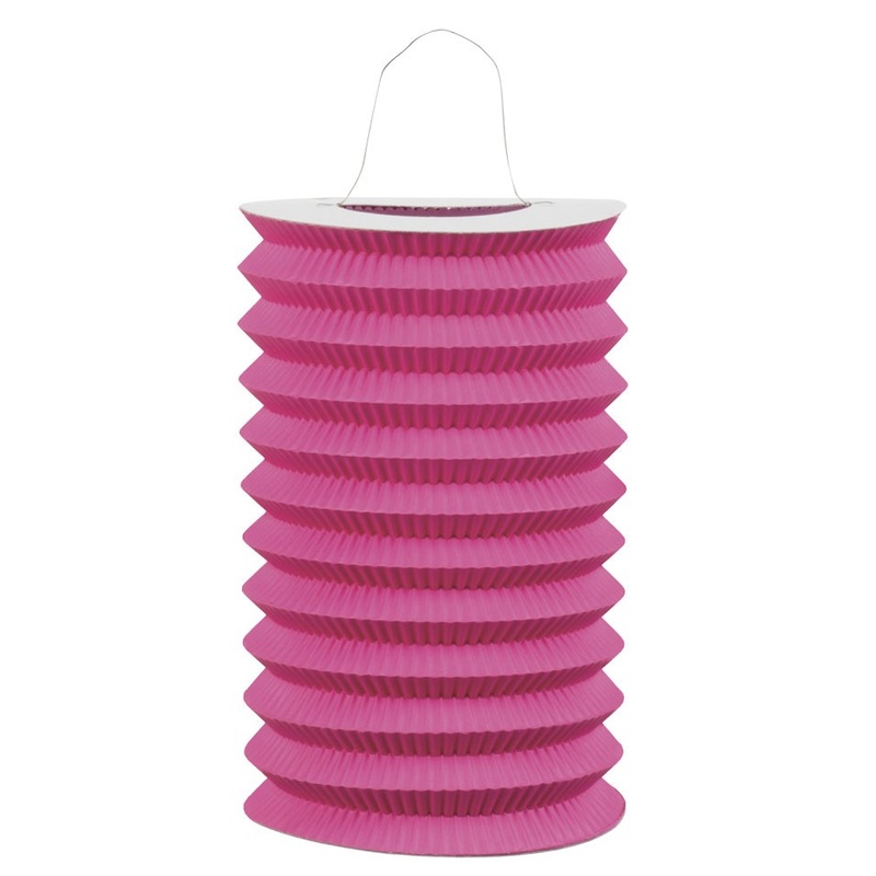 Party paper lantern fuchsia