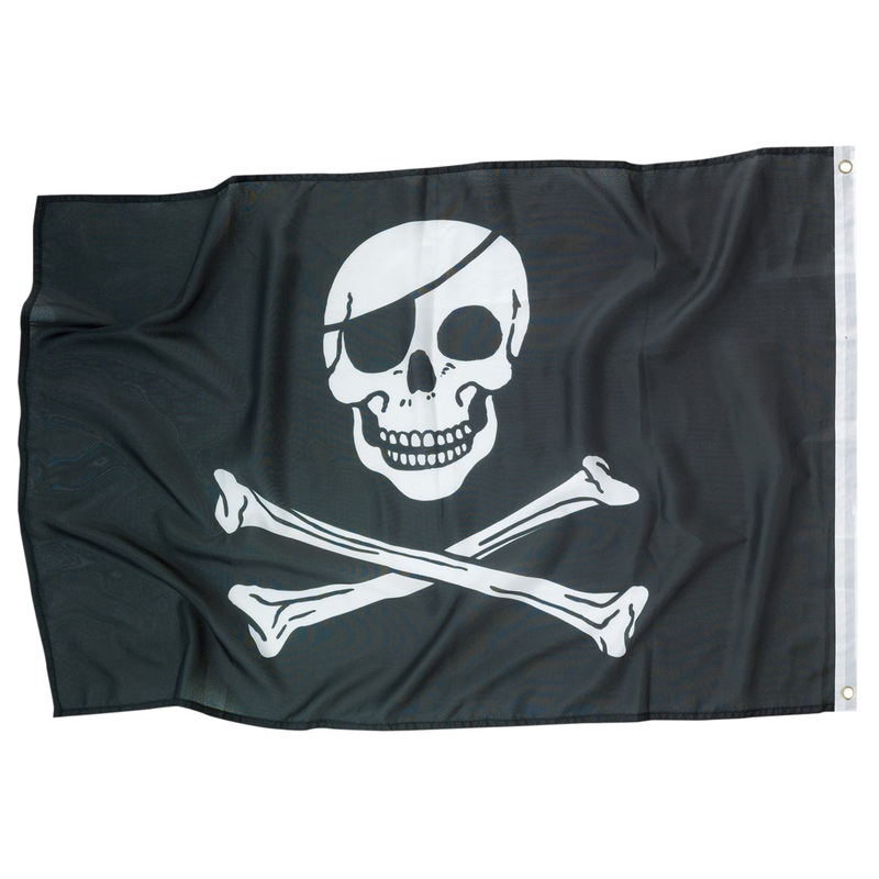 Pirate flag Black Pirate 92 x 60cm