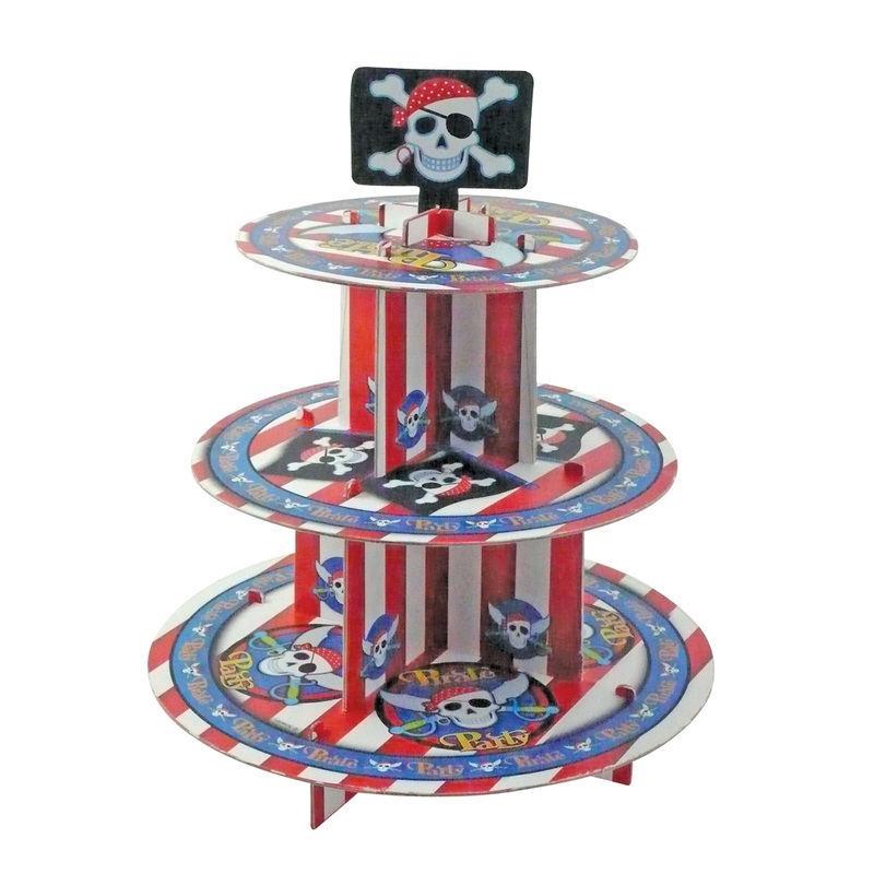 Pirate Party Cupcake Stand Horror the Sea