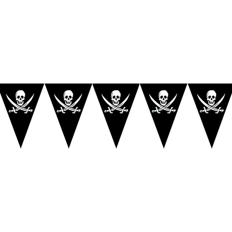 Pirate skull pennant chain 500cm