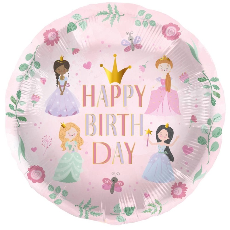 Pretty Princess foil balloon 45cm