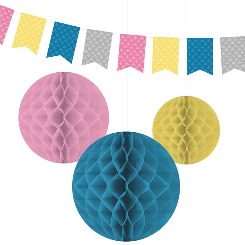 Princess & Knight hanging decoration set