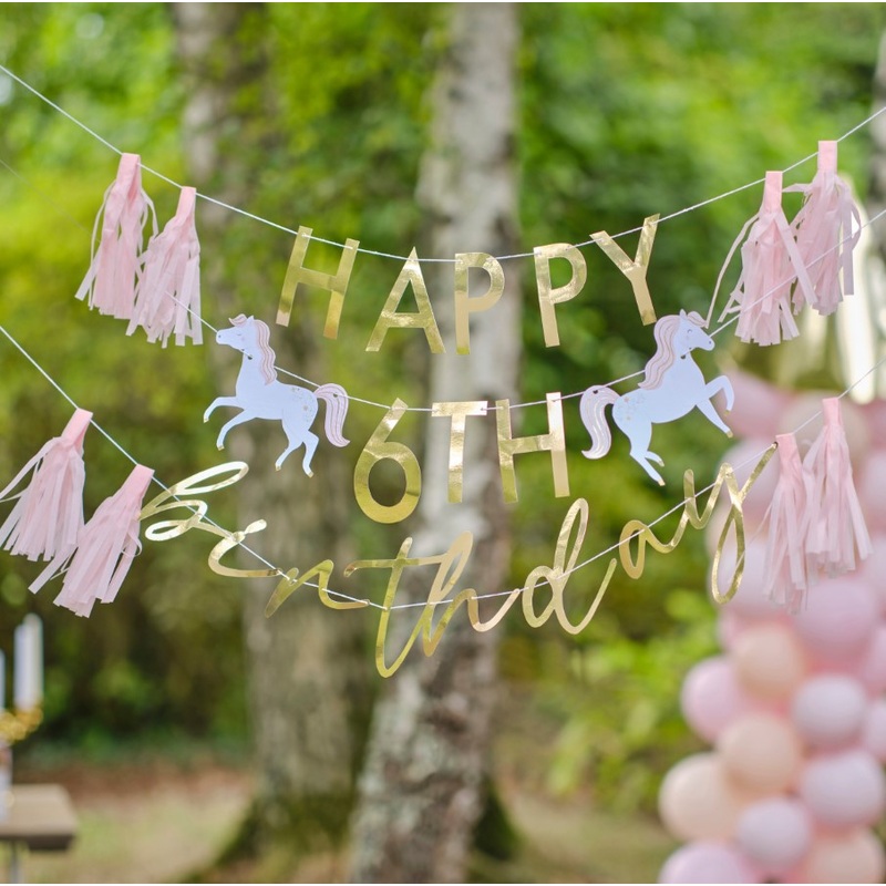 Princess to be birthday garland XXm