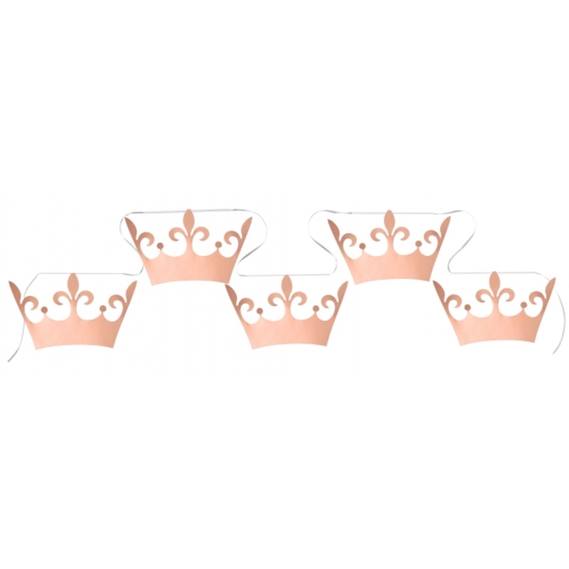 Princesse crown garland 6m