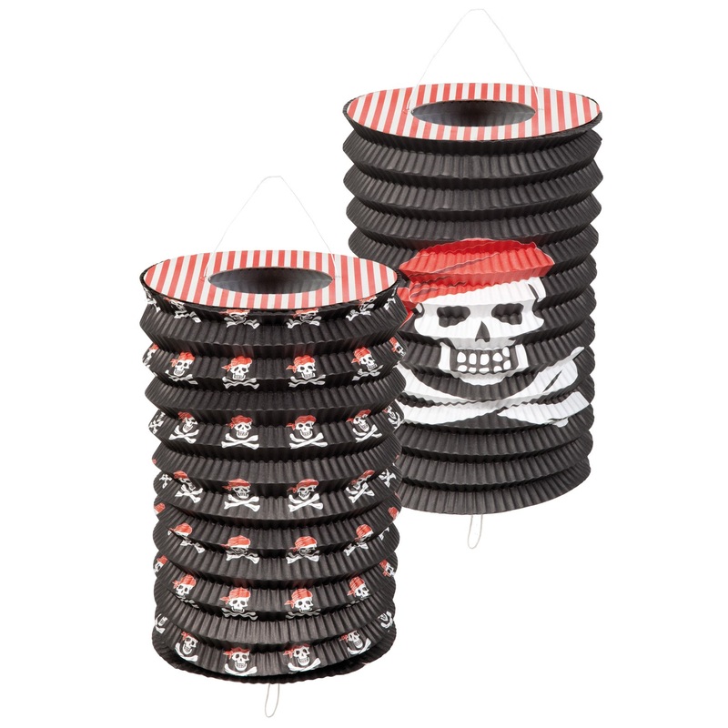 Set of 2 pirate lanterns