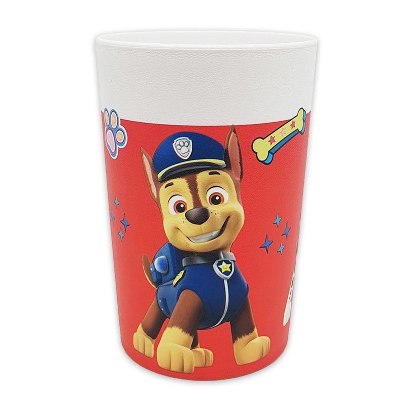 2 Paw Patrol cups reusable 230ml